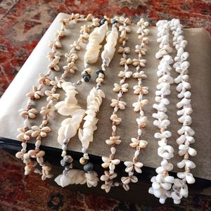 Vintage shell necklace bundle